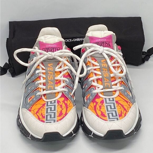 Versace Barocco Trigreca Sneakers size 40/US size 7 - Picture 14 of 16